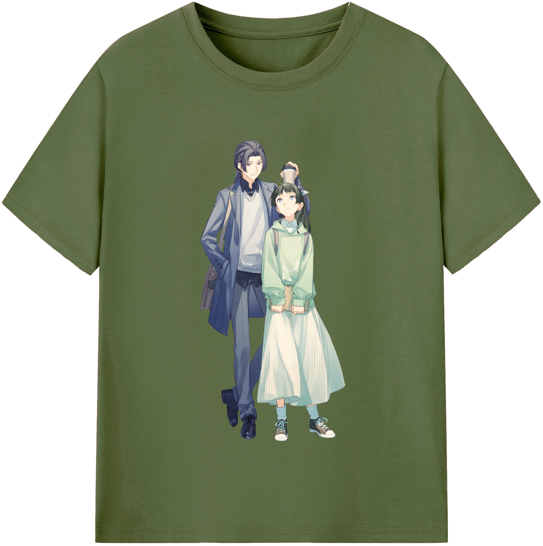 （画像用） 薬屋のひとりごと The Apothecary Diaries 綿100％半袖Tシャツ（フロントプリント）